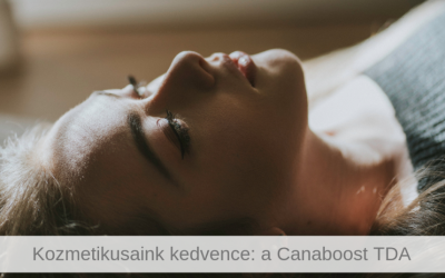 Kozmetikusaink kedvence: a Canaboost TDA
